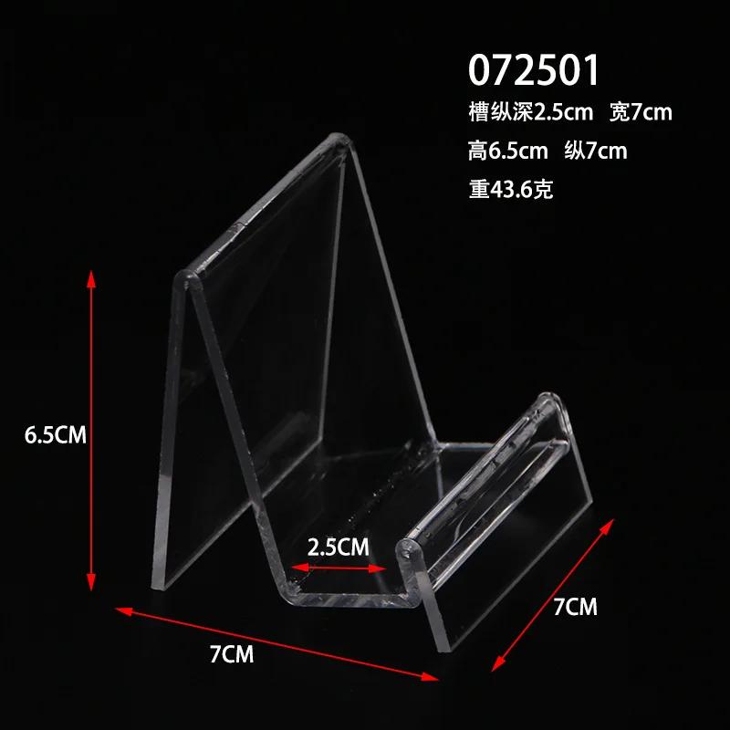 

Fashion Acrylic Transparent Display Shelf Mobile book Wallet Glasses Rack Multilayers Cellphone Jewellery DisplayMobile phone