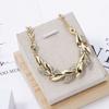 Adjustable Golden Leaves Rhinestone Bracelets Elegant Leaf Bangle for Women