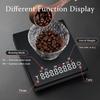 Delicate Portable Coffee Scale With Two Brewing Mode 0.1g Accuracy Measurement And USB Rechargeable Design