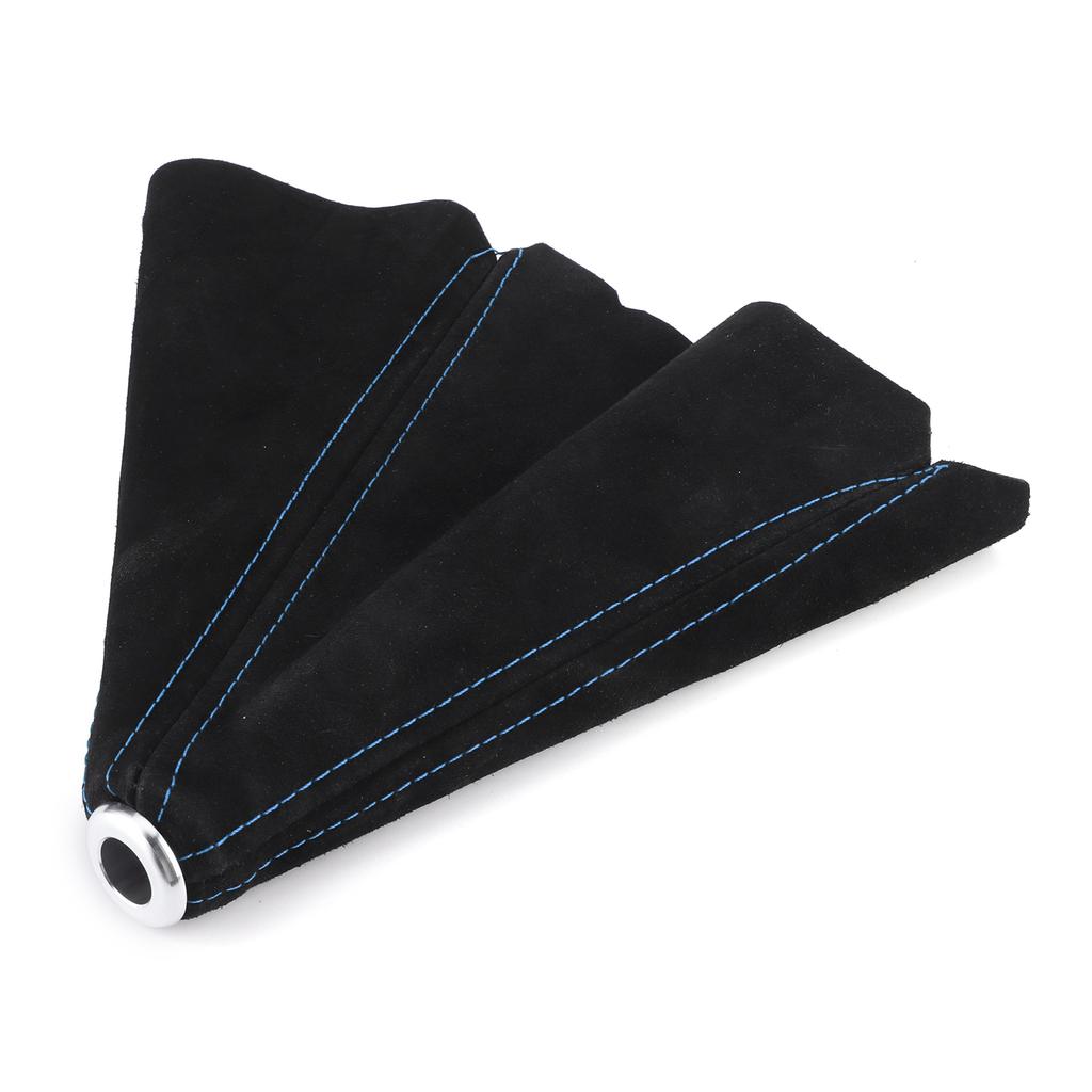 Schalthebel Staubschutzmanschette Gamasche Auto Innenraum Wildleder Universal für die meisten Fahrzeuge Blaue Naht