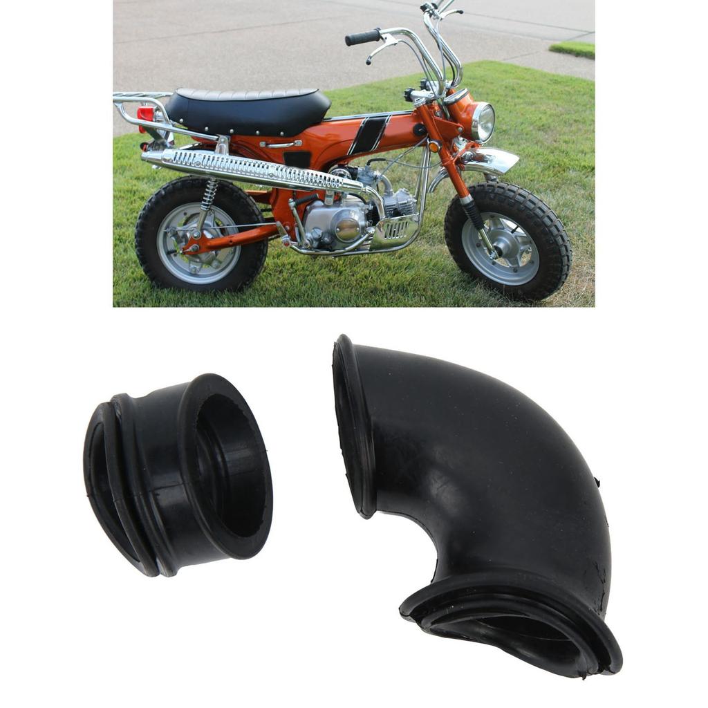 Luftfilter Luftfilterkasten Gummi SCHLAUCHSET für Honda 69-74 CT70 K0 Trail Vergaser Ansaugkrümmer 17254-126-300, 17253-098-830