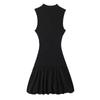 Fashion Style 2024 Summer New Arrival Women's Clothing Stylish Balloon Style Rib Backless Dress 0085361
