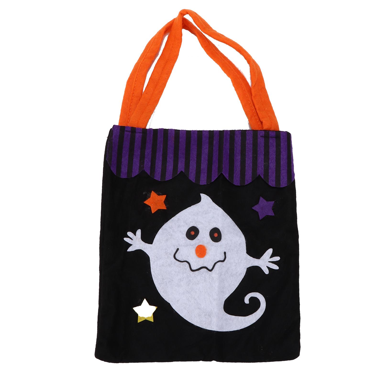 Сумка-тоут на Хэллоуин многоразовая сумка с ручками для повседневных принадлежностей на День благодарения Ghost 679₽
