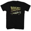 Back To the Future Black Adult T-Shirt