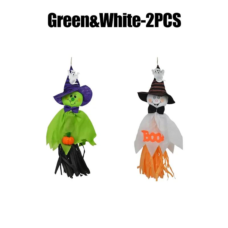 Cloth Paper Halloween Hanging Ornaments Festival Supplies Charm Fluttering Design Ghost Hanging Pendant Pumpkin Gift