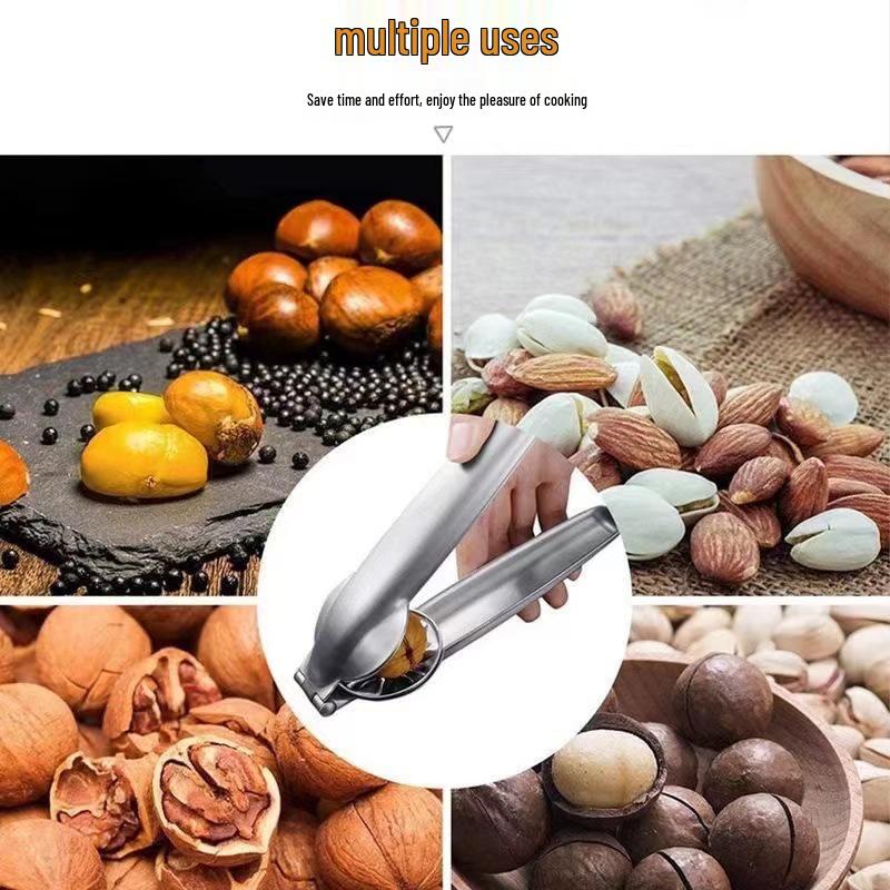 Chestnut Peeler: Shelling Tool with Knife and Pliers for Raw Chestnuts