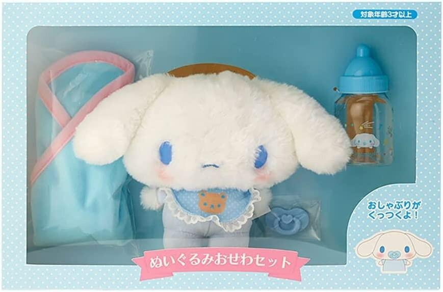 Набор по уходу за плюшевой игрушкой Cinnamoroll Baby Товар с персонажем Sanrio Официальный Япония