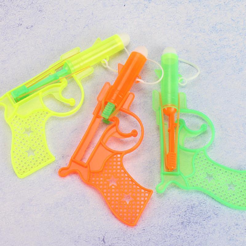 3pcs Kids Nostalgic Toy Rubber Band Pistol Childhood Memory 80's Classic Dong Dong Gun Empty Gun Children's Toys