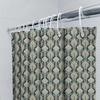 Vintage Floral Decor Shower Curtain: Elegant Pattern For Bathroom Accessories Multiple Colors Available