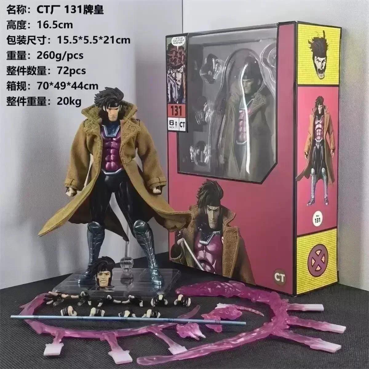 

Stock Original Ct Toys Gambit Mafex X-Men Wolverine Anime Action Figure Gift Kids Collectors HOT IN SHF 131 for Poseable Articulated Scale Detailed 2 New-CT Factory