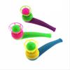 Traditional Plastic Suspension Ball Blowing Toy For Children