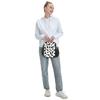 Dalmatian Spots Design Insulated Lunch Tote Bag for Polka Dot Leopard Carriage Firehouse Plum Pudding Dog Resuable Bento Box
