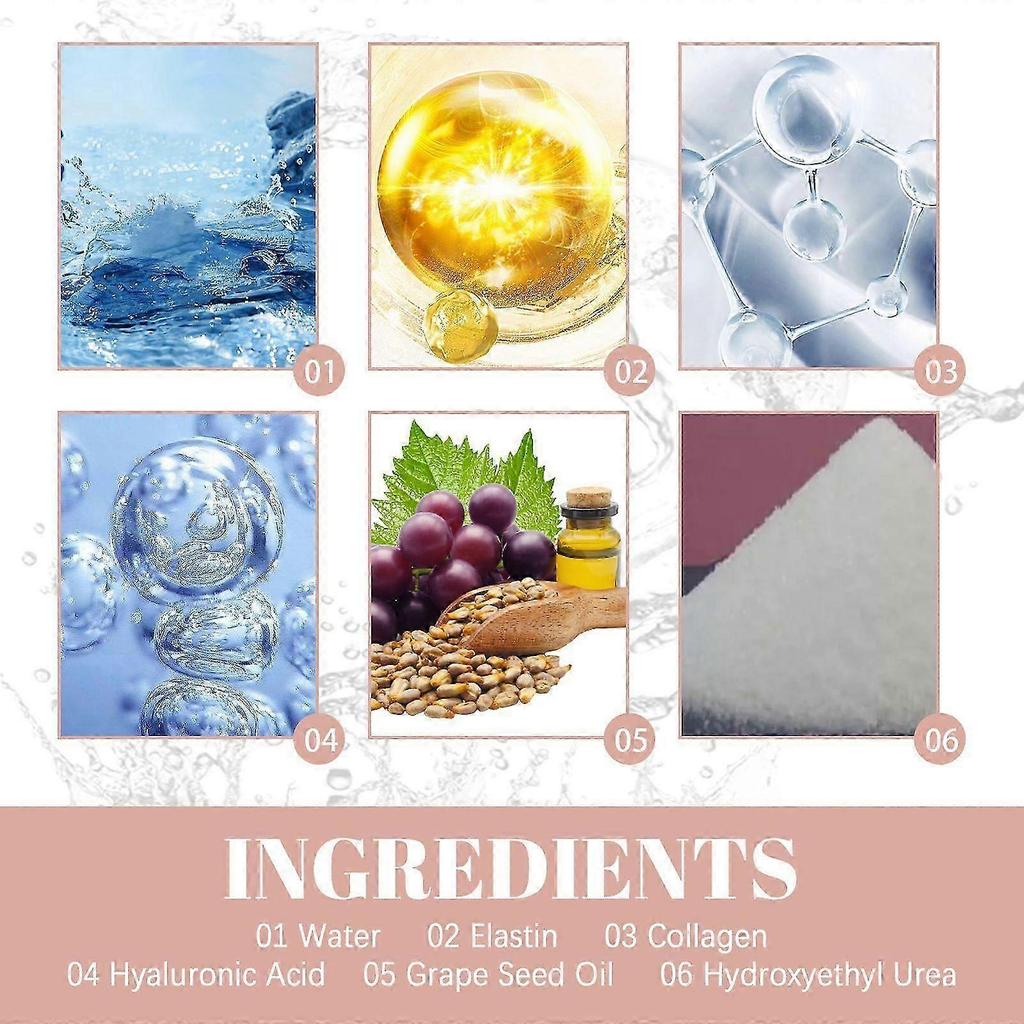 Collagen Light Bubble Essence, Repair Dark Firm Face Skin Anti-wrinkle Moisturizing Beauty Essence