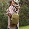 Outdoor lightweight checked nylon crossbody chest bag