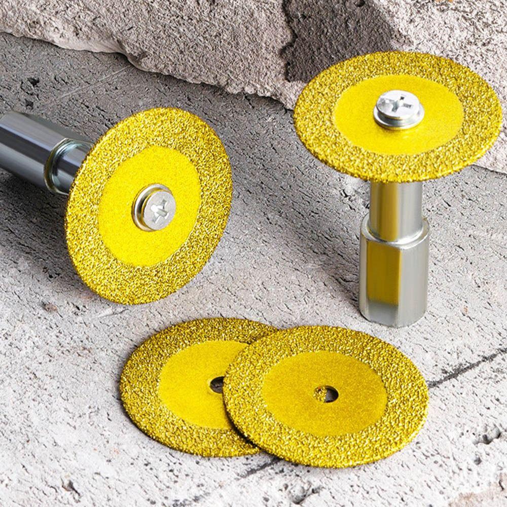 M10 Thread Diamond Cutting Disc Waterproof Mini Cutting Disc Portable Connecting Rod Adapter