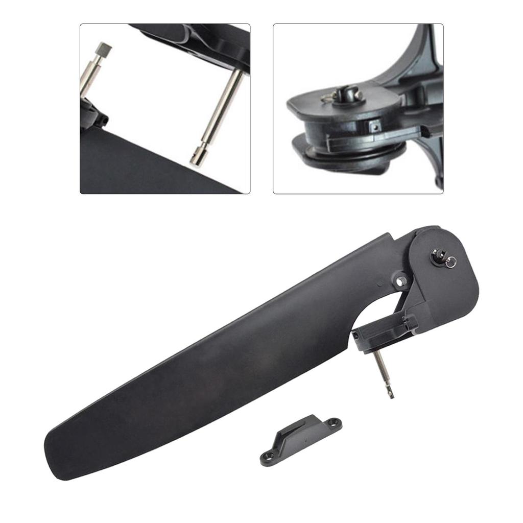 Kayak Boat Rudder Kayak Angling Fixation Steering System for Canoe Accessroy