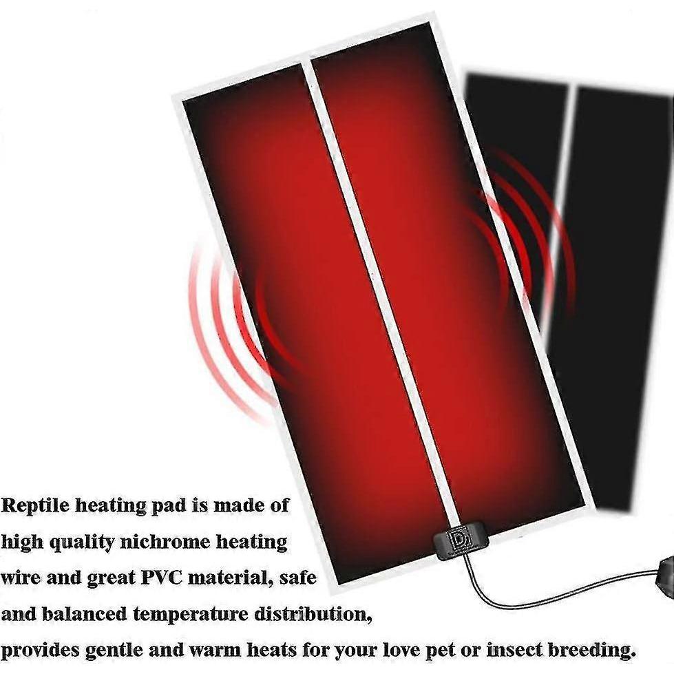 20w Reptile Heating Mat 42*28cm 220v -- Reptile Heat Pad With Temperature Adjustment, Terrarium Heat Mats - PR