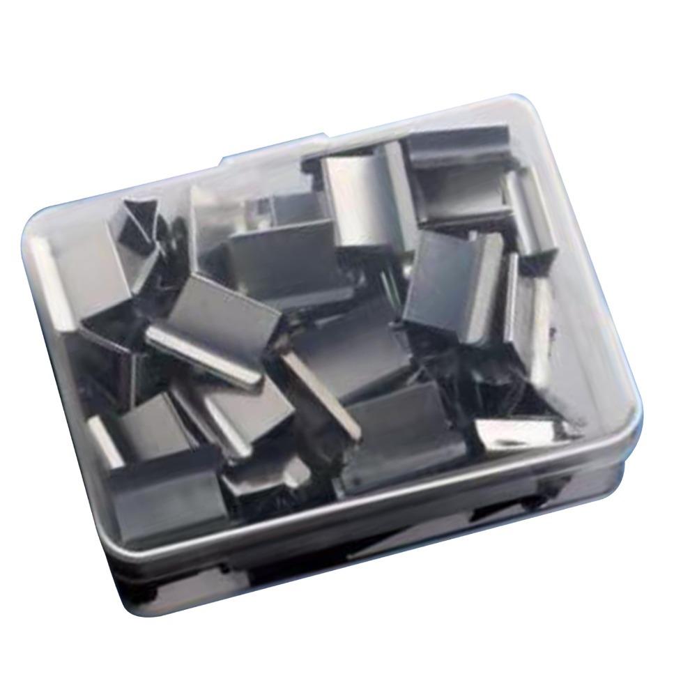50Pcs Multi Color Push Clip Refills Slim Profile Binder Refill Clips Receipt Sorting