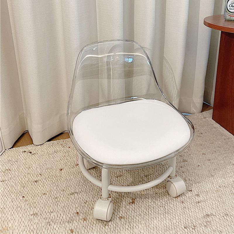 Household Round Stool Thickened Small Chair Plastic Round Stool Modern And Simple High Stool Dining Table Stool Stackable
