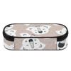 Pencil Case Neat Design High Capacity 300D Polyester Smooth Zipper with Main Compartment Mesh Pocket and Pen Slots for Boys Girls