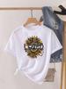 Love Heart Print Clothes Graphic Tshirt Fashion Print Summer Unisex Trend Sweet Short Sleeve Lady Female Shirt Tee