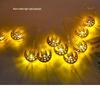 Creative Middle Eastern Star & Moon LED String Lights - Iron Art Festive Décor