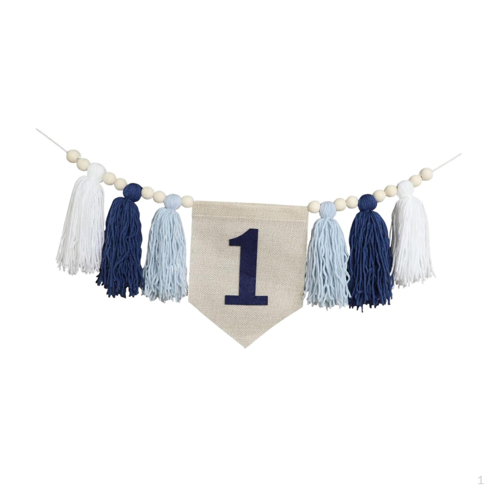 

1 Birthday Banner for Hochstuhl Young Girls Children s Room Decor Year хакі