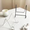 New Iron Art Magazine Display Stand Decorative Multipurpose Book Stand Stable Pedestal Storage Holder Plate Bowl Picture Frame