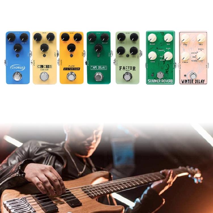 Versatile Guitar Sound Modulator Adjustable Tone Parameters Distortion Delay Effects Ergonomic Aluminum Alloy  Creative Music Tool