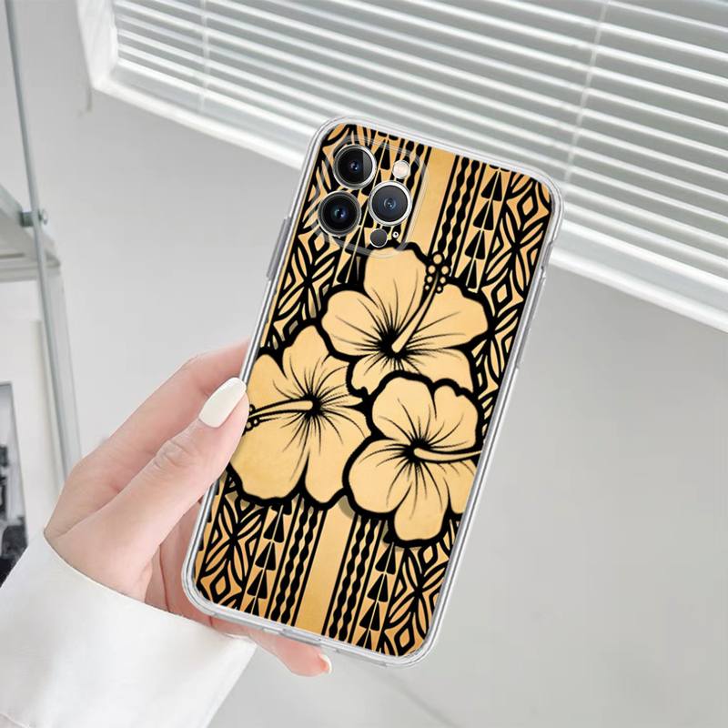 Yinuoda Maori Tribal Samoan Polynéské pouzdro na telefon Silikonové měkké pro iphone 14 13 12 11 Pro Mini XS MAX 8 7 6 Plus X XS XR kryt