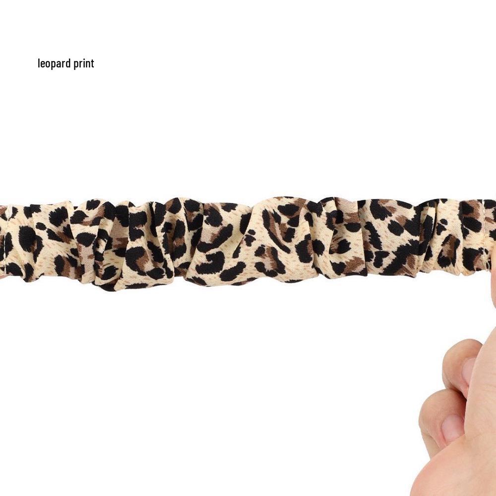 Brățară de ceas elastică tip scrunchie de 20mm/22mm pentru Samsung Galaxy Watch 4 & Huawei GT2 (42mm/46mm)