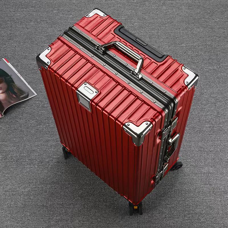 

Алюминиевая рама, большая вместимость, деловой чемодан с универсальными колесами для мужчин и женщин 24 Inches