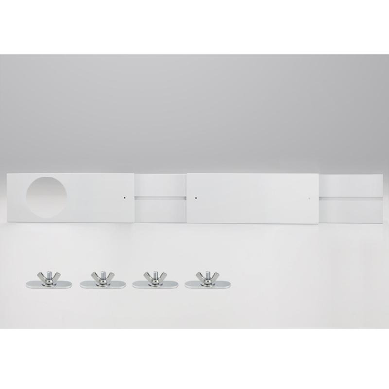 Air Conditioning Window Accessories Set Exhaust Hose Connector for Mobile Air Conditioning Adjustable Window Seal