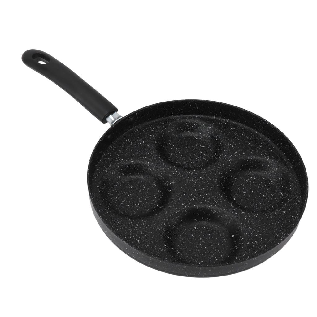 4 Cup Egg Pan Omelet Maker Non Stick Fried Egg Steak Pancake Breakfast Grill Pan for Induction Cooker Gas Stove