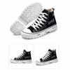 Tendência de sapatos de lona de cano alto masculino casual legal moda estilo de rua tênis hip hop para adolescentes