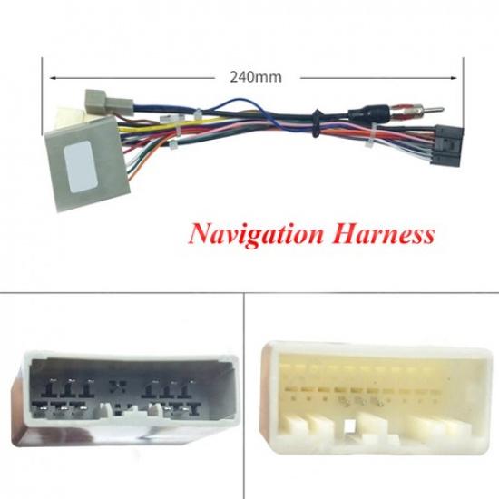 Car Multimedia Android Player 16 PIN Wiring Harness For Honda Civic 2006-2009