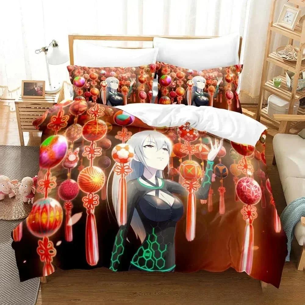 Comforter The Idolm@Ster Cinderella Girls Starlight Stage Bedding Set Printed With Soft Queen King Bedclothes Home