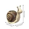 Resin Snail Planter Cartoon Creature Planter Pencil Holder Snail Flowerpot  Office