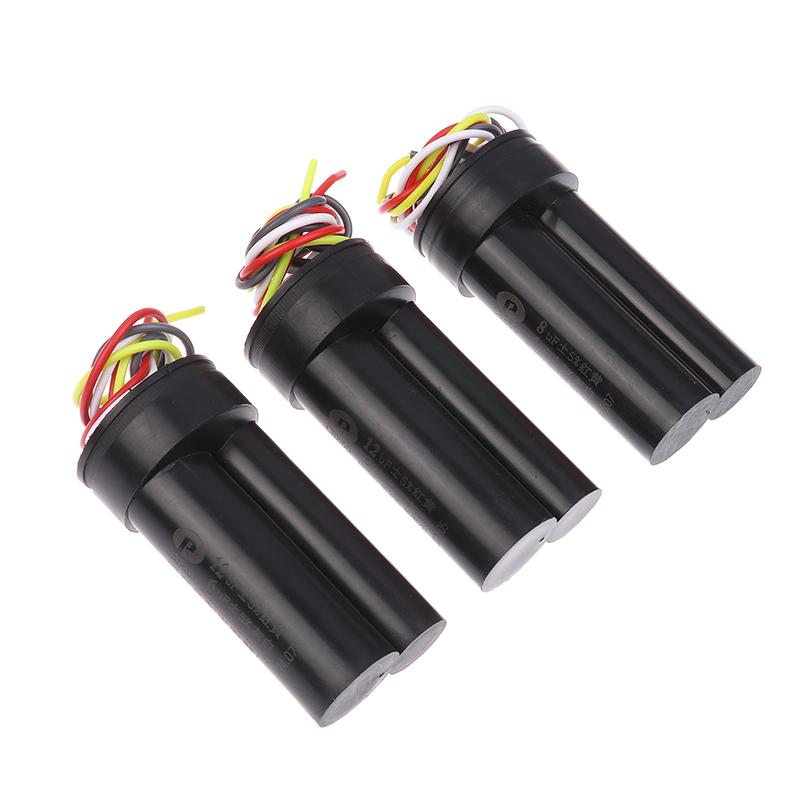 Cbb60 Double Capacitor 4-Wire Start Capacitor Dual Cylinder Semi-Automatic Washing Machine Starting Capacitor Four Wires