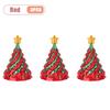 1-10PCS 3D Printed Spiral Christmas Tree Ornament Dual Color Swirl Cone Stress Relief Toy Creative Xmas Decor Kids Gift Home