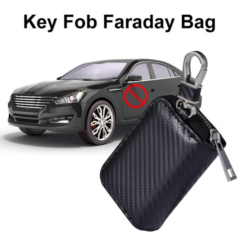 Universal Car Key Signal Blocker Box Keyless Entry Protector Pouch Lock Devices Faraday Bag Fob Protection
