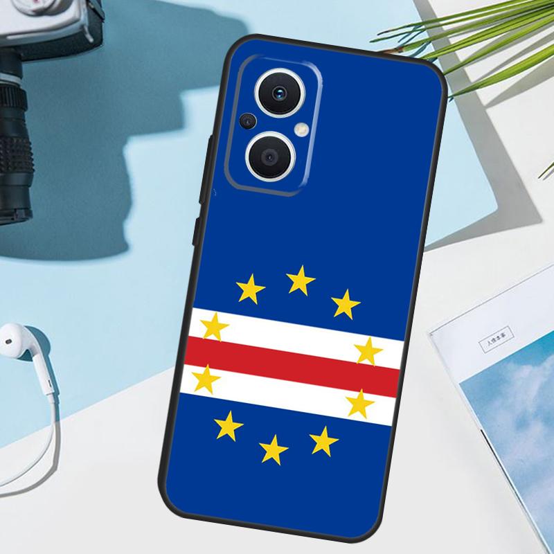 Cape Verde Flag Coat of Arms Cover For OPPO Reno 14 F 12 11 10 13 Pro 11F 12F 13F 7 8 Lite OPPO Find X8 X6 X5 X9 Pro Case