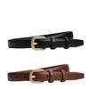 Stylish Retro Korean-Style Thin Waist Belt – Versatile Commuter Fashion in Multiple Colors