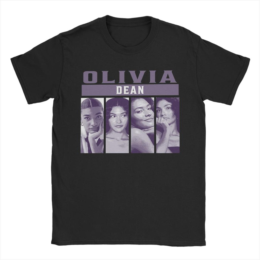 Singer Olivia Dean Accessories Men Women T Shirt 100% Cotton Tee Graphic  Tops T-shirt