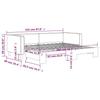 VidaXL Daybed with Trundle Taupe 80x200 Cm Fabric 3196576