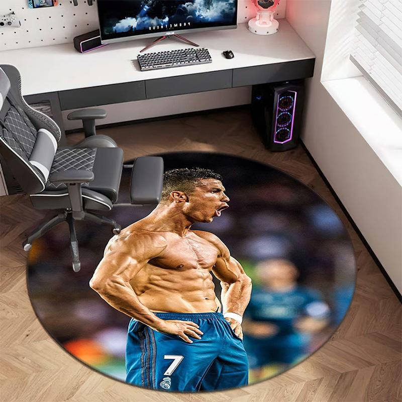 Cristiano Ronaldo Glory Carpet Living Room And Bedroom Mats Suitable For All Seasons Christmas Gifts Art Protective Pad