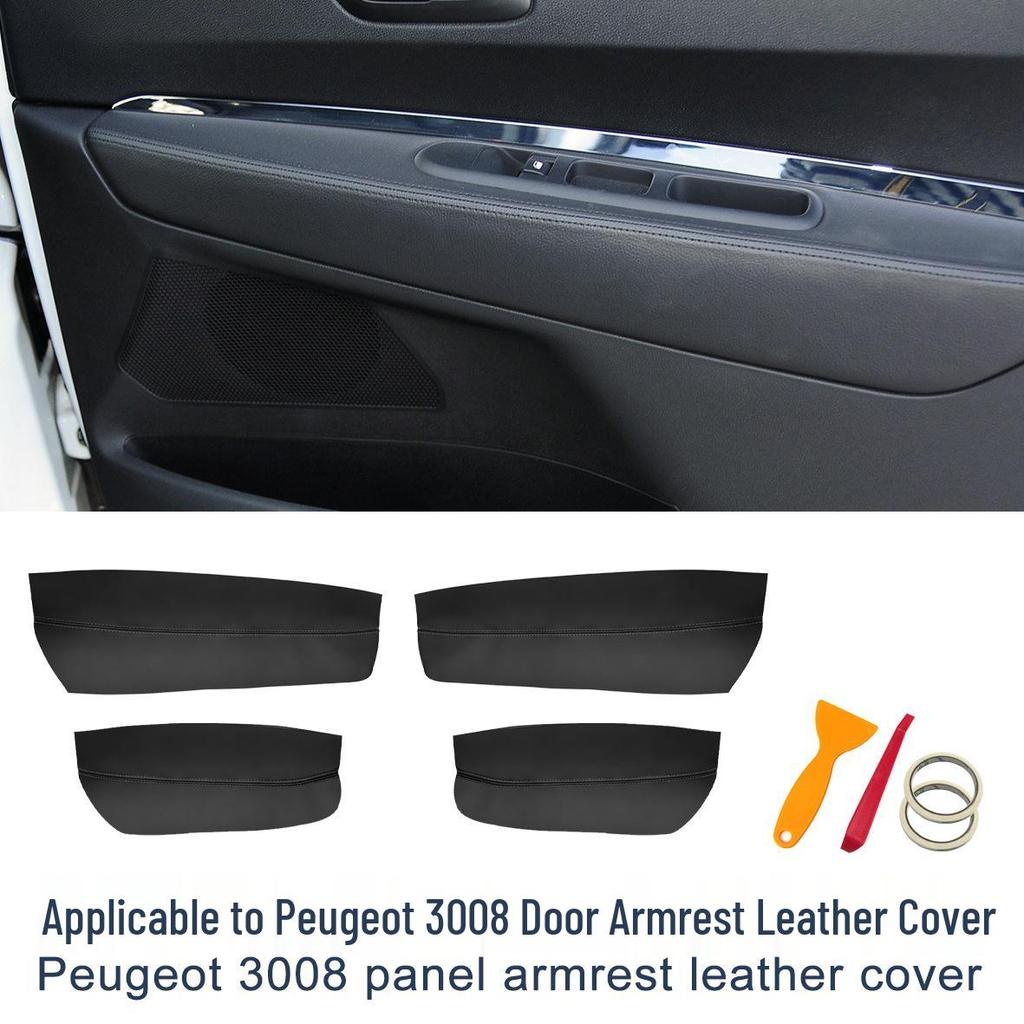 Peugeot 3008 Autotür-Armlehnen-Lederaufbereitung und Innenraummodifikation