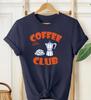 Coffee Club Vintage T Shirt Coffee Lover Unisex Tee Funny Foodie Y2K Top