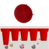 Car Wash Bucket Insert Red Mesh Mat Funnel For Cyclone Dirt Trap