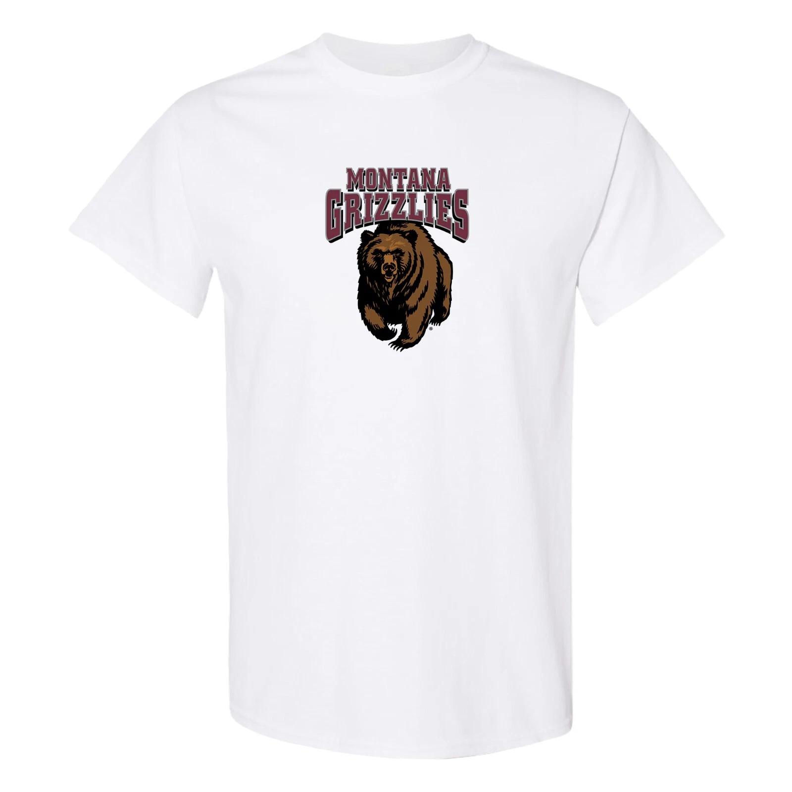 Montana Grizzlies Arch Logo T-Shirt - White S